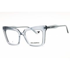 Karl Lagerfeld Women's Eyeglasses - Grey Injected Propionate Cat Eye | KL6136 020