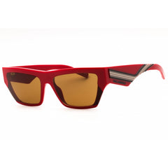 Karl Lagerfeld Unisex Sunglasses - Shiny Red Injected Propionate Frame | KL6163S 600