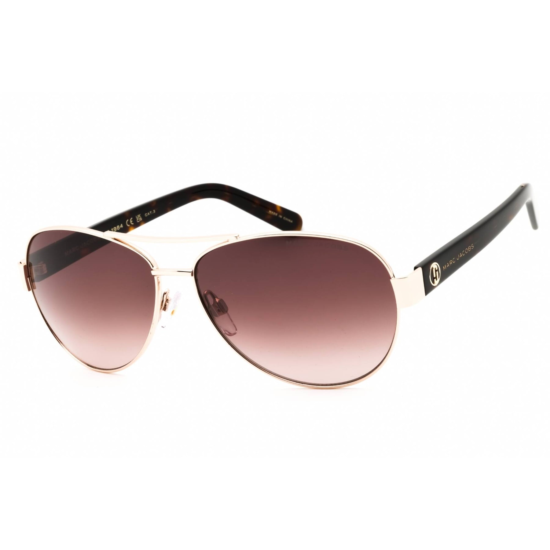 Marc Jacobs MARC 699/S 06J/HA aviator-style sunglasses Gold / Brown NWTs Amazon.com: Marc Jacobs Sunglasses 699 /S HL G : Clothing  main image 3