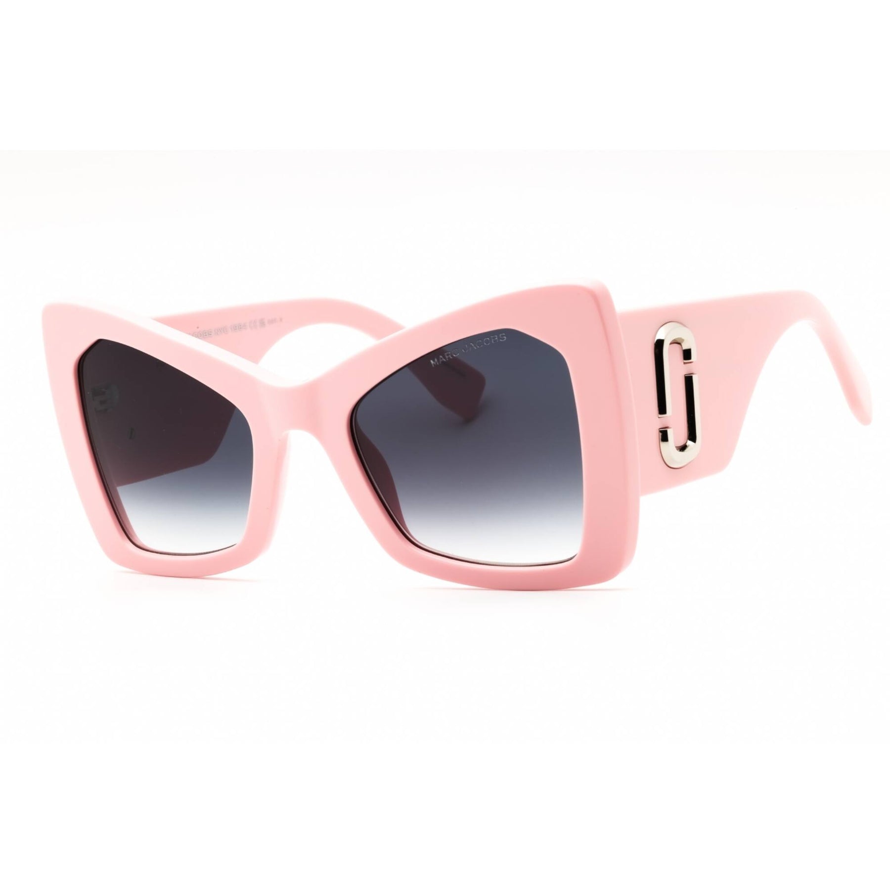 Marc Jacobs Pink Sunglasses Marc Jacobs Pink titanium mini cat-eye sunglasses|MARC369S35JU1 main image 4