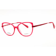 Max & Co Women's Eyeglasses - Shiny Red Injected Propionate Cat Eye Frame | MO5079 066