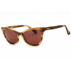 Max Mara Women's Sunglasses - Light Brown/Other Acetate Cat Eye Frame | MM0011 47E