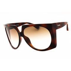 Max Mara Women's Sunglasses - Dark Havana Injected Propionate Full Rim | MM0023 52F
