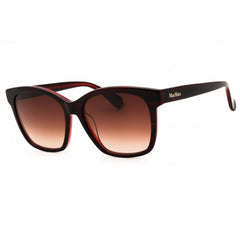Max Mara Women's Sunglasses - Bordeaux/Other Acetate Cat Eye Full Rim | MM0042 71F
