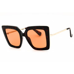 Max Mara Women's Sunglasses - Dark Havana Injected Propionate Full Rim | MM0051 52E