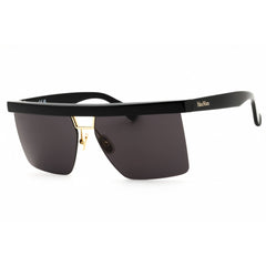 Max Mara Women's Sunglasses - Shiny Black Injected Propionate Pilot Frame | MM0072 01A