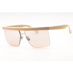Max Mara Women's Sunglasses - Ivory Injected Propionate Pilot Half Rim | MM0072 25L