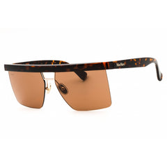 Max Mara Women's Sunglasses - Dark Havana Injected Propionate Pilot Frame | MM0072 52E