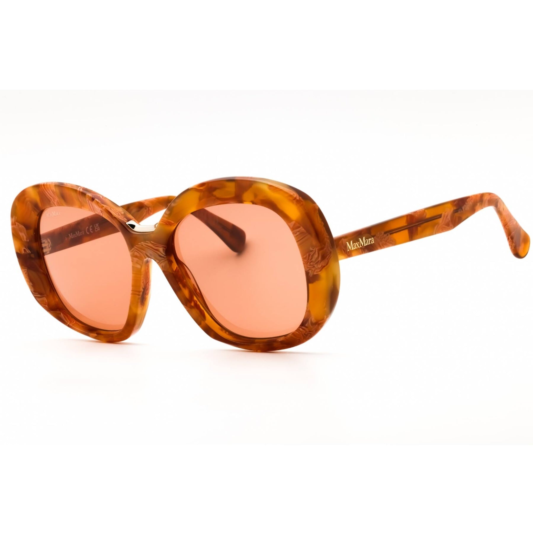 Max Mara Women's Sunglasses - Havana/Other Acetate Oversized Max Mara Women's Sunglasses - Havana/Other Acetate Oversized