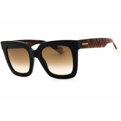 Missoni Women's Sunglasses - Black Plastic Cat Eye Full Rim Frame | MIS 0126/S 0807 HA