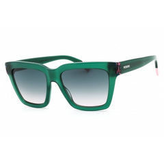 Missoni Women's Sunglasses - Green Pink Plastic Square Frame | MIS 0132/S 0IWB JP