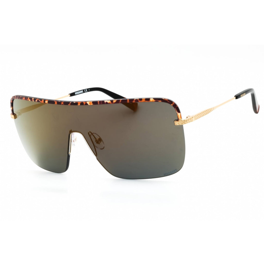 Missoni MIS 0139 Shield Sunglasses (Authentic). NEW Missoni MIS 0139 Eyeglasses 0YEK GD BLUEHV 100  main image 3