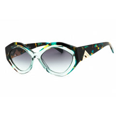 Missoni Women's Sunglasses - Green Havana Plastic Cat Eye Frame | MIS 0169/S 0XGW IB