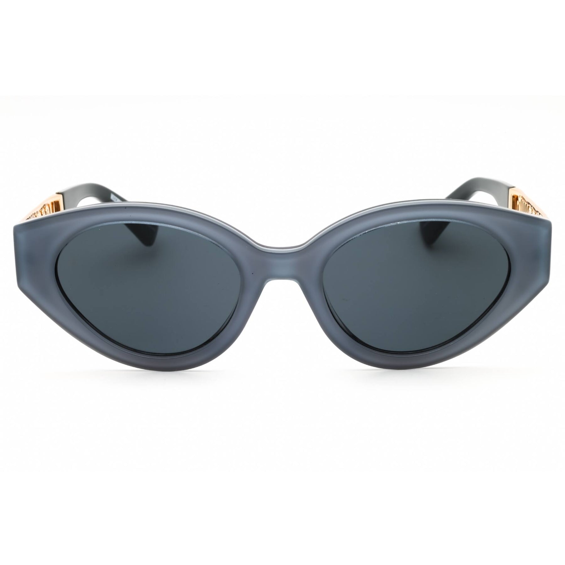 Moschino MOS Sunglasses Grey Azure Acetate Moschino MOS169/S Rectangle Sunglasses | Fashion Eyewear main image 2