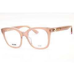 Moschino Women's Eyeglasses - Nude Plastic Cat Eye Full Rim Frame | MOS630 0FWM 00