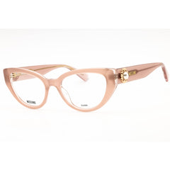 Moschino Women's Eyeglasses - Pink Plastic Cat Eye Full Rim Frame | MOS631 0FWM 00