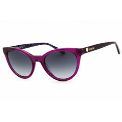 Moschino Love Women's Sunglasses - Violet Pattern Lilac Full Rim | MOL079/S 0VSP 9O