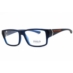 Polo Ralph Lauren Men's Eyeglasses - Matte Transparent Blue Plastic | 0PH2275U 5903