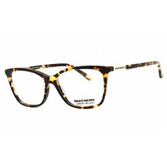 Skechers Women's Eyeglasses - Havana/Other Acetate Cat Eye Full Rim Frame | SE2174 056