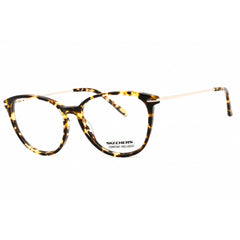 Skechers Women's Eyeglasses - Havana/Other Acetate Round Full Rim Frame | SE2199 056