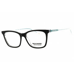 Skechers Women's Eyeglasses - Black/Crystal Acetate Cat Eye Shape Frame | SE2234 003