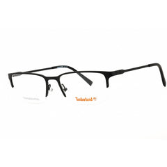 Timberland Men's Eyeglasses - Matte Black Metal Rectangular Shape Frame | TB1799 002