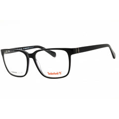 Timberland Men's Eyeglasses - Shiny Black Acetate Square Full Rim Frame | TB50034 001