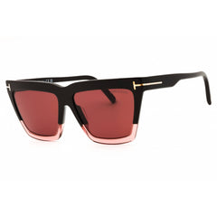 Tom Ford Women's Sunglasses - Dark Brown/Other Acetate Square Full Rim | FT1110 50Z