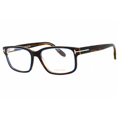 Tom Ford Men's Eyeglasses - Coloured Havana Acetate Rectangular Frame | FT5313 055