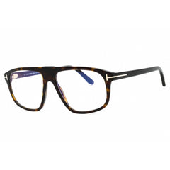 Tom Ford Men's Eyeglasses - Dark Havana Acetate Pilot Full Rim Frame | FT5901-B 052
