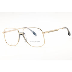 Victoria Beckham Women's Eyeglasses - Gold Metal Aviator Full Rim Frame | VB2134 714