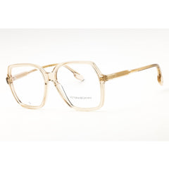 Victoria Beckham Women's Eyeglasses - Transparent Beige Acetate Frame | VB2650 250