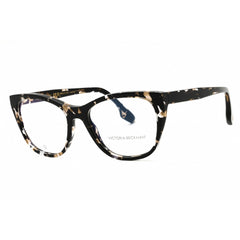 Victoria Beckham Women's Eyeglasses - Black Havana Acetate Cat Eye Frame | VB2665 010