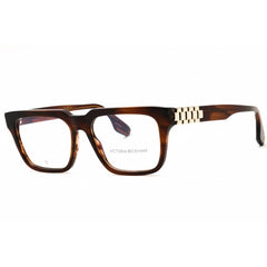 Victoria Beckham Women's Eyeglasses - Brown Horn Acetate Square Frame | VB2667 227