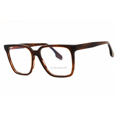 Victoria Beckham Women's Eyeglasses - Brown Horn Acetate Square Frame | VB2669 227