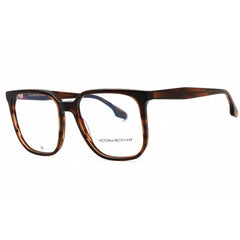 Victoria Beckham Women's Eyeglasses - Brown Horn Acetate Square Frame | VB2673 227
