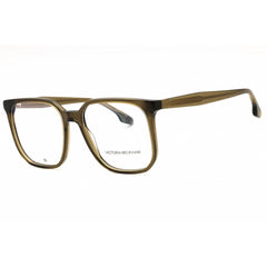 Victoria Beckham Women's Eyeglasses - Khaki Acetate Square Full Rim Frame | VB2673 316