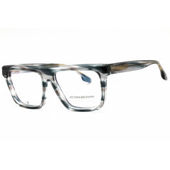 Victoria Beckham Women's Eyeglasses - Grey Horn Acetate Square Frame | VB2678 035