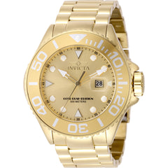 Invicta Men's Dive Watch - Grand Diver Quartz Gold Rush Yellow Gold Bracelet | 48613
