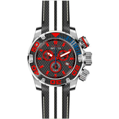 Invicta Men's Watch - Sea Hunter Chronograph White and Black Silicone Strap | 48992