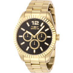 Invicta Men's Watch - Specialty Quartz Day Date Black Dial Two Tone Bracelet | 49519