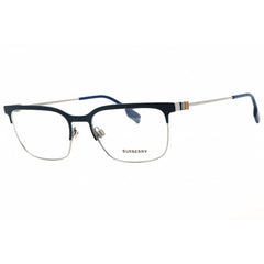 Burberry Men's Eyeglasses - Blue Metal Rectangular Shape Full Rim Frame | 0BE1375 1003