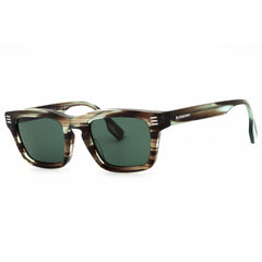 Burberry Men's Sunglasses - Green Plastic Square Full Rim Frame | 0BE4403F 409871