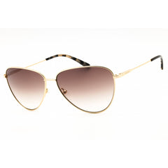 Calvin Klein Women's Sunglasses - Gold Metal Aviator Full Rim Frame | CK19103SG 717