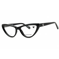 Calvin Klein Jeans Women's Eyeglasses - Black Cat Eye Full Rim Frame | CKJ24630 001