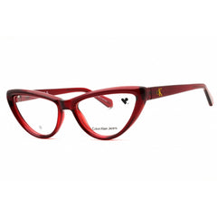 Calvin Klein Jeans Women's Eyeglasses - Brick Cat Eye Full Rim Frame | CKJ24630 618