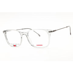 Carrera Men's Eyeglasses - Transparent Grey Plastic Square Frame | CA 270 0KB7 00