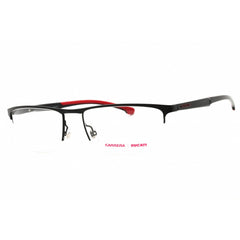 Carrera Men's Eyeglasses - Black Red Rectangular Half Rim Frame | CARDUC 009 0OIT 00