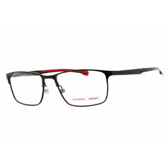 Carrera Men's Eyeglasses - Black Metal Rectangular Full Rim Frame | CARDUC 014 0OIT 00