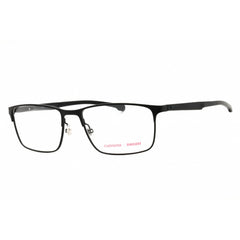 Carrera Men's Eyeglasses - Matte Black Metal Rectangular Frame | CARDUC 014 0003 00